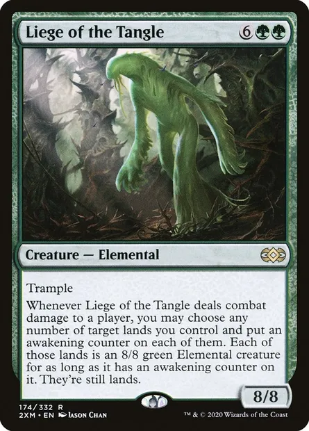 Liege of the Tangle, Magic card 2XM 174 — Double Masters set
