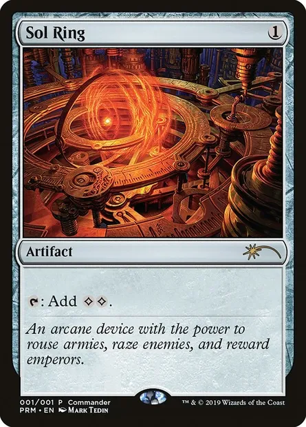 Sol Ring, Magic card PF19 7 — MagicFest 2019 set
