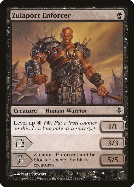 Zulaport Enforcer, Magic card ROE 133 — Rise of the Eldrazi set