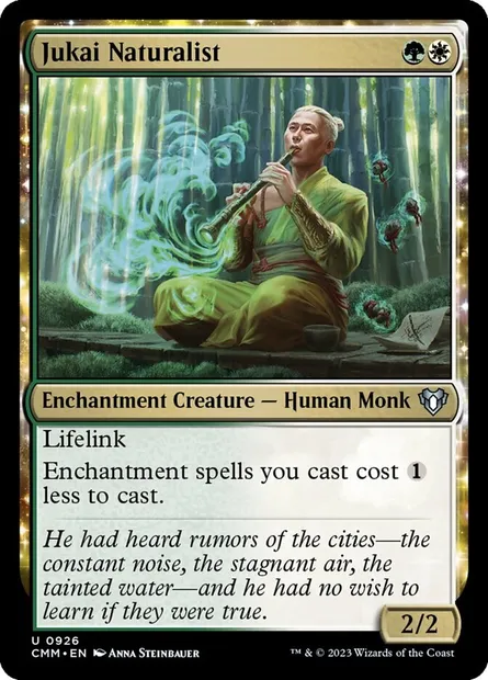 Jukai Naturalist, Magic card CMM 926 — Commander Masters set