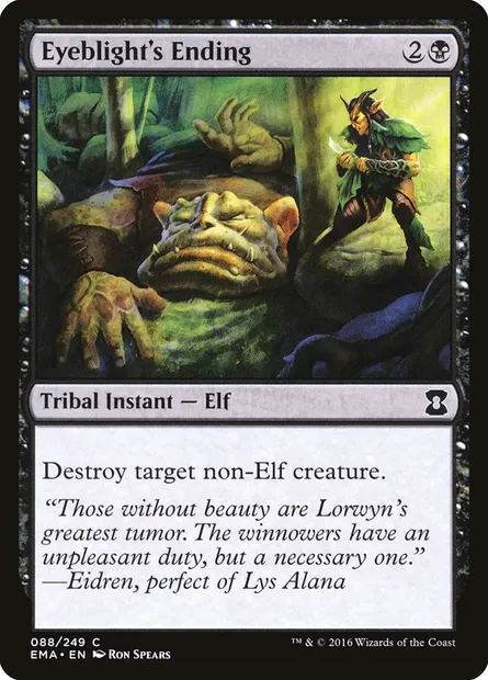 Eyeblight's Ending, Magic card EMA 88 — Eternal Masters set