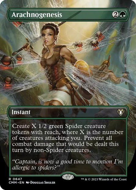 Arachnogenesis, Magic card CMM 647 — Commander Masters set