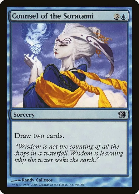Counsel of the Soratami, Magic card 9ED 69★ — Ninth Edition set