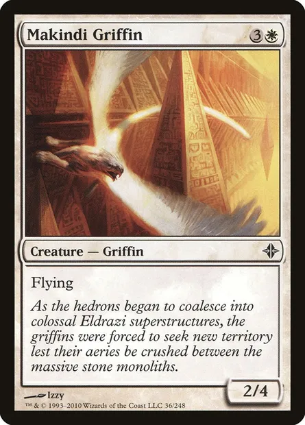 Makindi Griffin, Magic card ROE 36 — Rise of the Eldrazi set