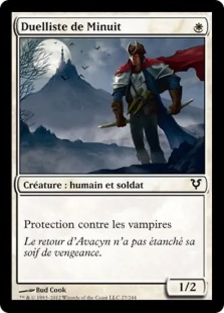 Duelliste de Minuit, carte Magic AVR 27 — extension Avacyn ressuscitée