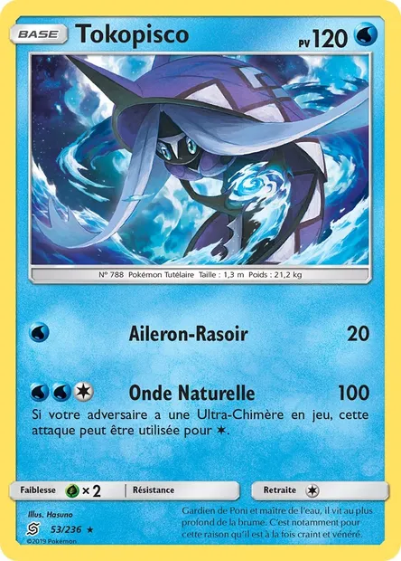 Tokopisco, carte Pokémon UNM 53 — extension Harmonie des Esprits