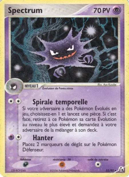 Spectrum, carte Pokémon LM 35 — extension EX Créateurs de légendes