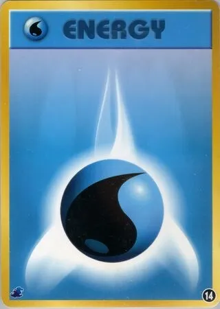 Water Energy, Pokémon card IPTOT 014 — Intro Pack Neo Totodile set