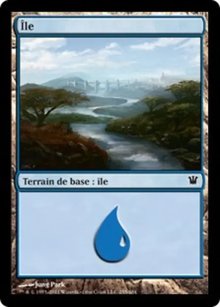 Île, carte Magic ISD 255 — extension Innistrad