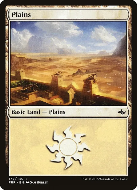 Plains, Magic card FRF 177 — Fate Reforged set