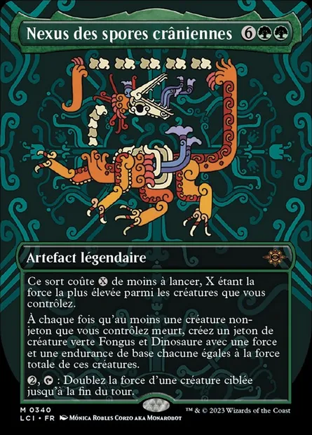 Nexus des spores crâniennes, carte Magic LCI 340 — extension The Lost Caverns of Ixalan