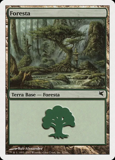 Forest, Magic card PSAL K32 — Salvat 2005 set
