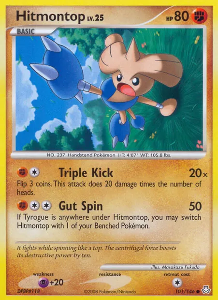 Kapoera, carte Pokémon LA 101 — extension Éveil des Légendes