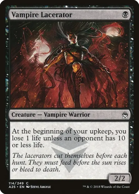 Vampire Lacerator, Magic card A25 114 — Masters 25 set