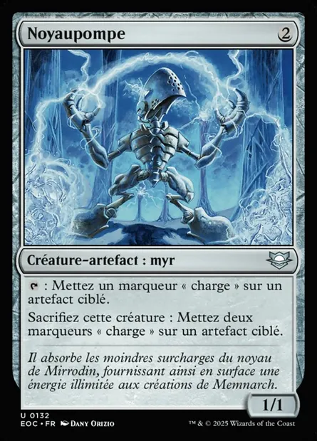 Noyaupompe, carte Magic EOC 132 — extension Edge of Eternities Commander