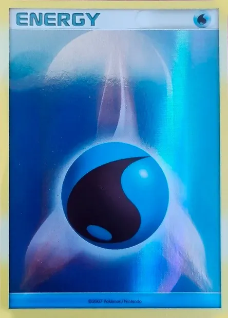 Énergie Eau, carte Pokémon LGP 2007-2008-7 — extension League Promos