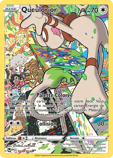 Queulorior, carte Pokémon SIT TG10 — extension Tempête Argentée