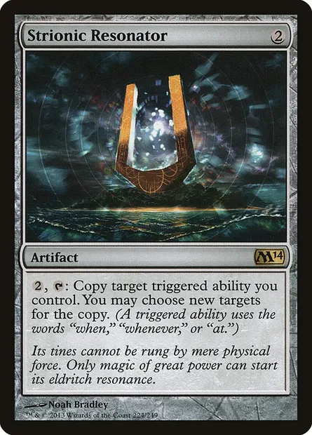 Strionic Resonator, Magic card M14 224 — Magic 2014 set