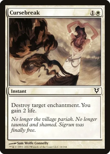 Cursebreak, Magic card AVR 14 — Avacyn Restored set