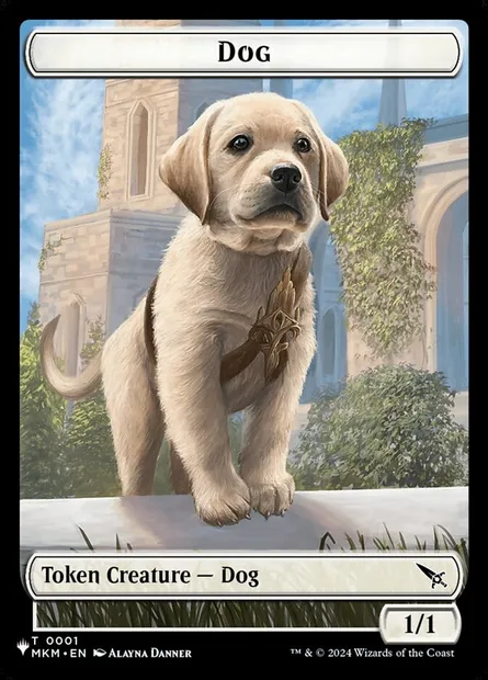 Dog, carte Magic PLST TMKM-1 — extension The List