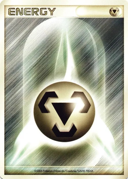 Énergie Métal, carte Pokémon PT-A-LP ct312025 — extension Arceus LV.X Deck: Lightning & Psychic