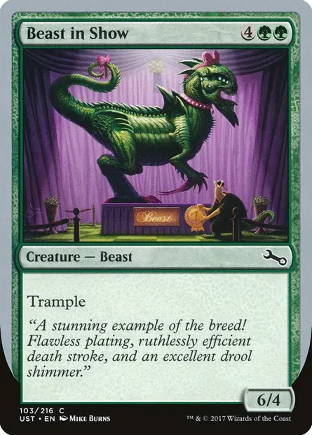 Beast in Show, Magic card UST 103a — Unstable set