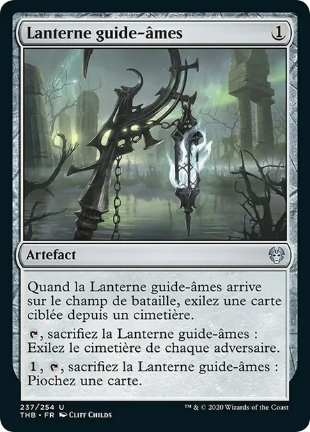Lanterne guide-âmes, carte Magic THB 237 — extension Theros Beyond Death