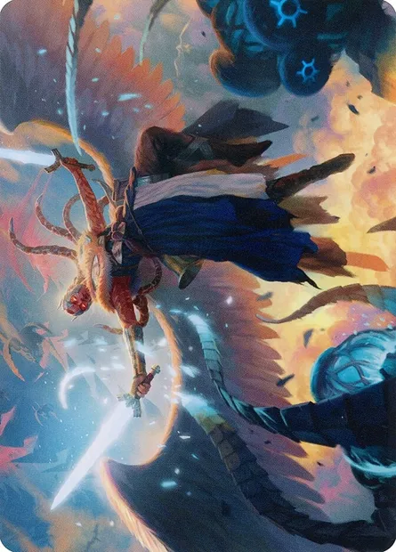 Boon-Bringer Valkyrie // Boon-Bringer Valkyrie, carte Magic AMOM 2 — extension March of the Machine Art Series