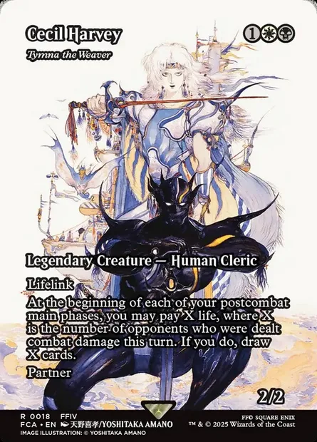 Tymna the Weaver, Magic card FCA 18 — Final Fantasy: Through the Ages set