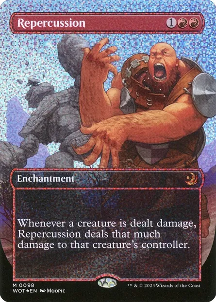 Repercussion, Magic card WOT 98 — Wilds of Eldraine: Enchanting Tales set