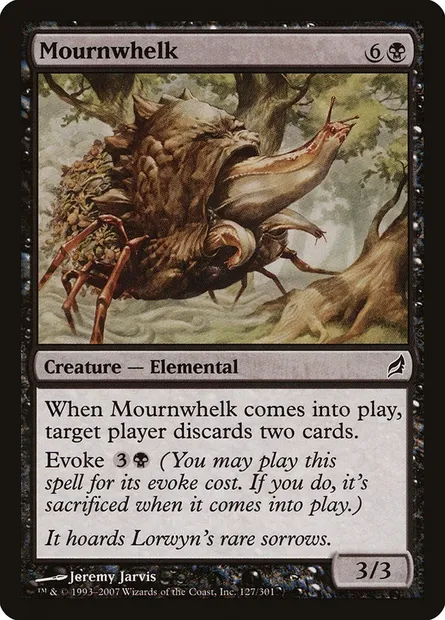 Mournwhelk, Magic card LRW 127 — Lorwyn set