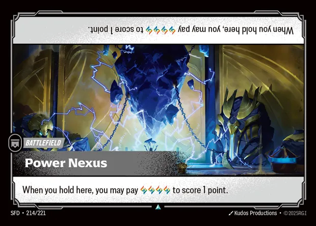 Power Nexus, Riftbound card SFD 214 — Spiritforged set