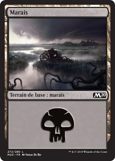 Marais, carte Magic M20 272 — extension Core Set 2020