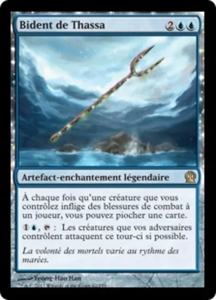 Bident de Thassa, carte Magic THS 42 — extension Theros