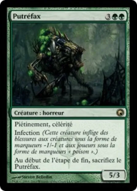 Putréfax, carte Magic SOM 126 — extension Cicatrices de Mirrodin