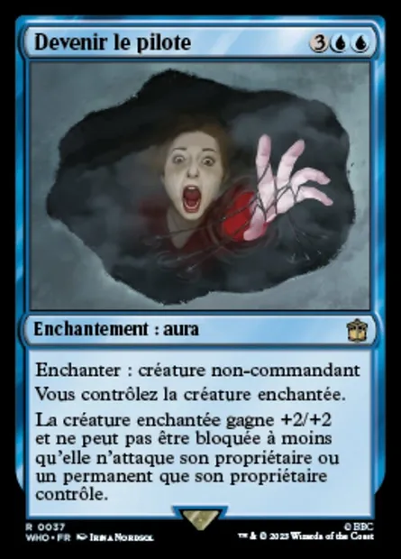Devenir le pilote, carte Magic WHO 37 — extension Doctor Who