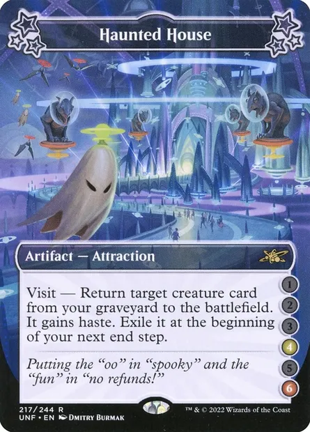 Haunted House, Magic card UNF 217b — Unfinity set
