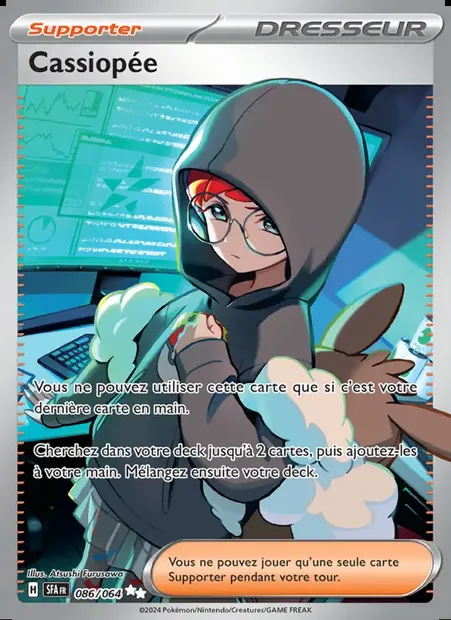 Cassiopée, carte Pokémon SFA 086 — extension Fable Nébuleuse