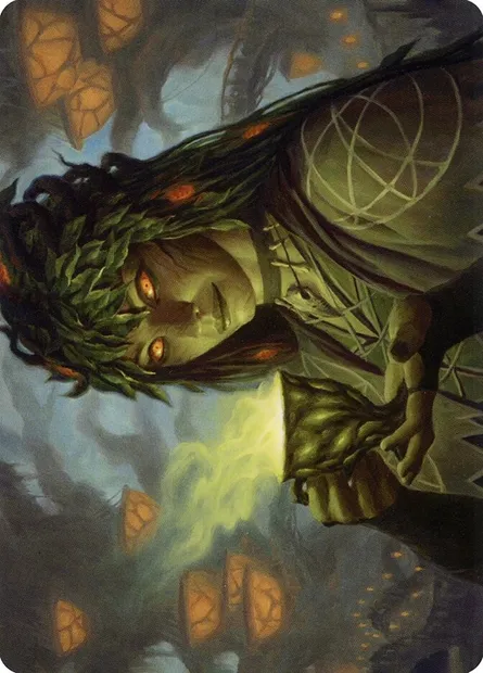 Dina, Soul Steeper // Dina, Soul Steeper, Magic card ASTX 23 — Strixhaven Art Series set