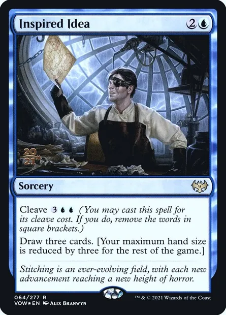 Inspired Idea, Magic card PVOW 64s — Innistrad: Crimson Vow Promos set