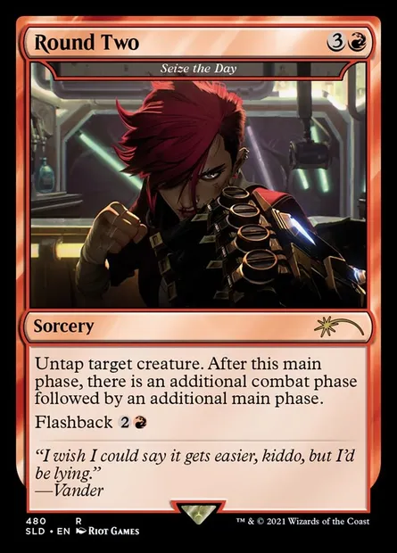 Seize the Day, Magic card SLD 480 — Secret Lair Drop set
