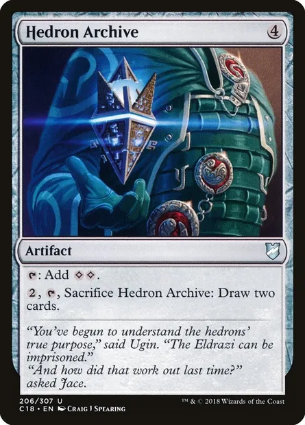 Hedron Archive, Magic card C18 206 — Commander 2018 set