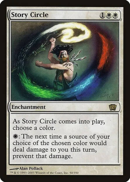 Story Circle, Magic card 8ED 50★ — Eighth Edition set