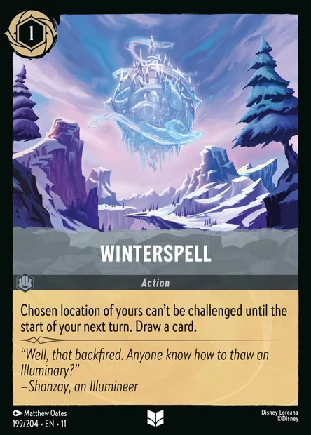 Winterspell, Disney Lorcana card CH11-199 — Winterspell set
