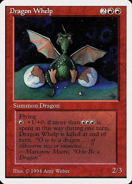 Dragonnet, carte Magic SUM 143 — extension Summer Magic / Edgar
