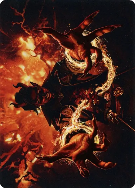 Tibalt's Trickery // Tibalt's Trickery, carte Magic AKHM 38 — extension Kaldheim Art Series