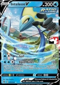 Inteleon V, Pokémon card PPS 078-2 — Play! Pokémon Prize Pack Series set