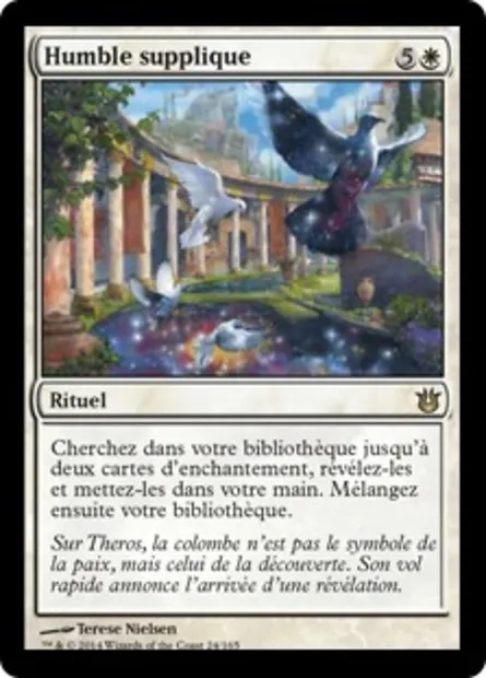 Humble supplique, carte Magic BNG 24 — extension Créations divines