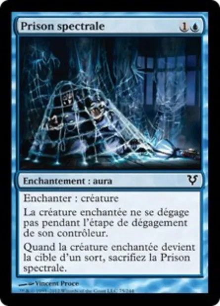 Prison spectrale, carte Magic AVR 75 — extension Avacyn ressuscitée