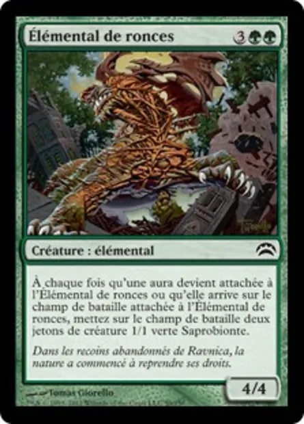 Élémental de ronces, carte Magic PC2 59 — extension Planechase 2012